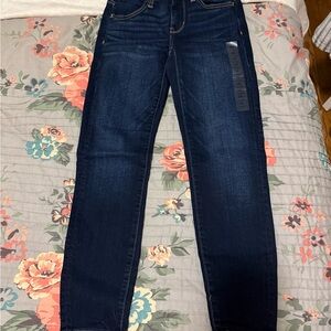 American Eagle Dark Indigo Skinny Jeans